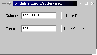 euro web service in aktie!